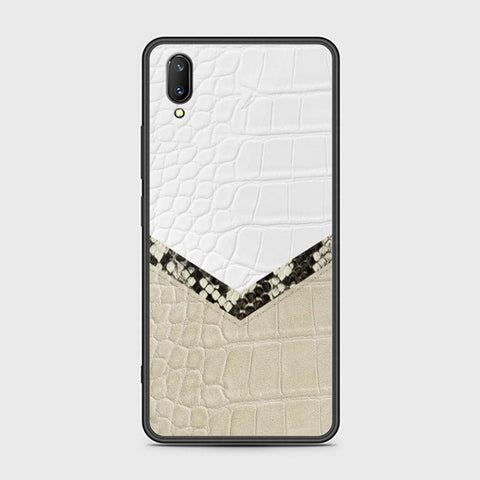 Vivo V11 Cover - Printed Skins Series - HQ Ultra Shine Premium Infinity Glass Soft Silicon Borders Case