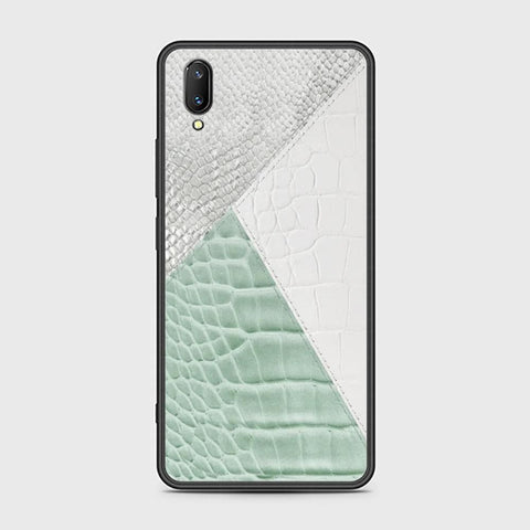 Vivo V11 Cover - Printed Skins Series - HQ Ultra Shine Premium Infinity Glass Soft Silicon Borders Case