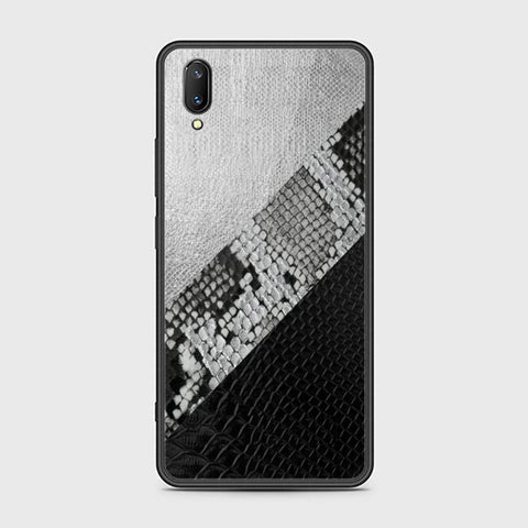 Vivo V11 Cover - Printed Skins Series - HQ Ultra Shine Premium Infinity Glass Soft Silicon Borders Case