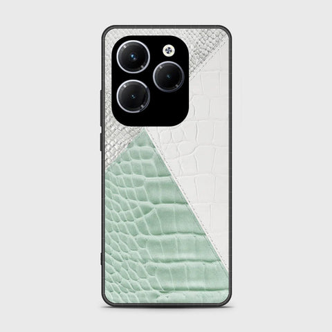 Infinix Hot 40 Pro Cover- Printed Skins Series - HQ Ultra Shine Premium Infinity Glass Soft Silicon Borders Case