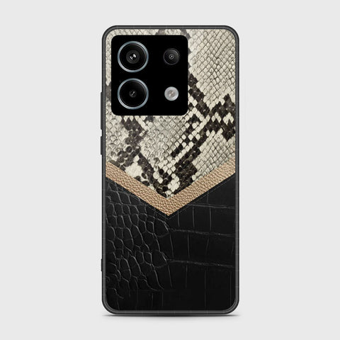 Xiaomi Poco M6 Pro 4G Cover- Printed Skins Series - HQ Ultra Shine Premium Infinity Glass Soft Silicon Borders Case