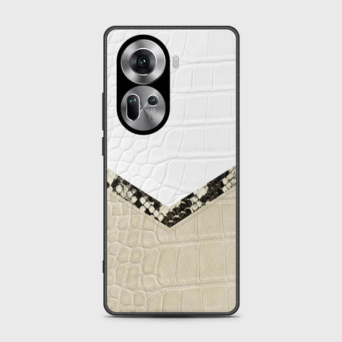 Oppo Reno 11 5G Cover- Printed Skins Series - HQ Ultra Shine Premium Infinity Glass Soft Silicon Borders Case