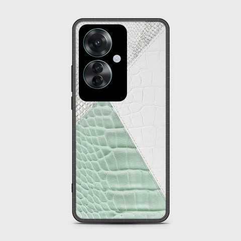 Oppo Reno 11F 5G Cover- Printed Skins Series - HQ Ultra Shine Premium Infinity Glass Soft Silicon Borders Case