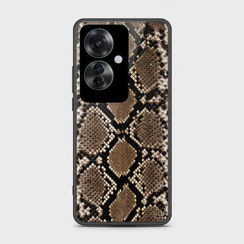 Oppo Reno 11F 5G Cover- Printed Skins Series - HQ Ultra Shine Premium Infinity Glass Soft Silicon Borders Case