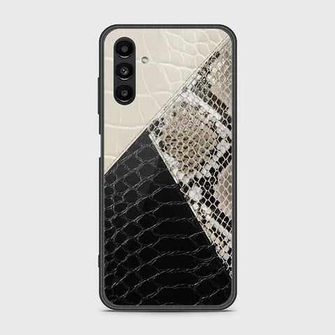 Samsung Galaxy A04s Cover- Printed Skins Series - HQ Ultra Shine Premium Infinity Glass Soft Silicon Borders Case (Fast Delivery)