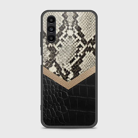 Samsung Galaxy A04s Cover- Printed Skins Series - HQ Ultra Shine Premium Infinity Glass Soft Silicon Borders Case (Fast Delivery)