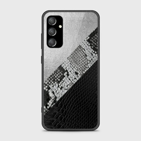 Samsung Galaxy A35 Cover- Printed Skins Series - HQ Ultra Shine Premium Infinity Glass Soft Silicon Borders Case