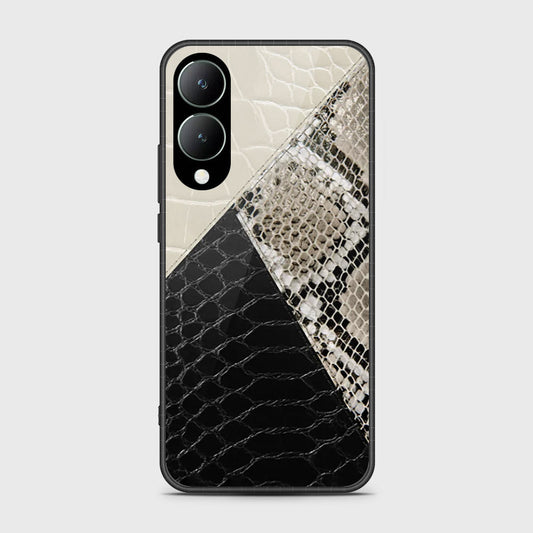 Vivo Y28 5G Cover- Printed Skins Series - HQ Ultra Shine Premium Infinity Glass Soft Silicon Borders Case