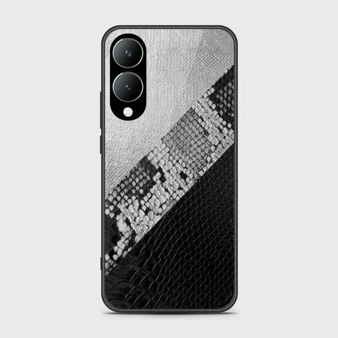 Vivo Y28 5G Cover- Printed Skins Series - HQ Ultra Shine Premium Infinity Glass Soft Silicon Borders Case