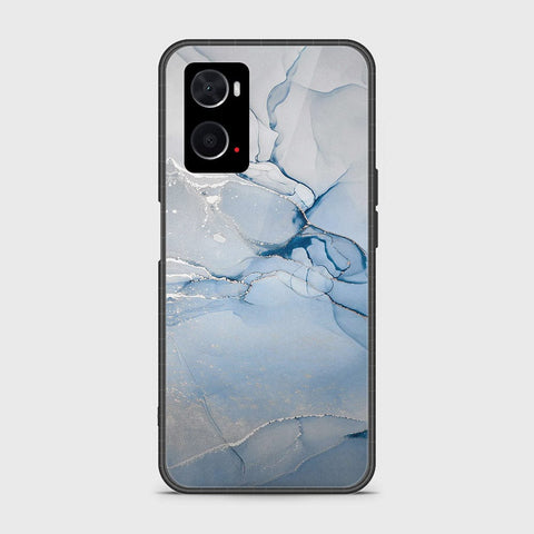 Oppo A96 4G Cover- Mystic Marble Series - HQ Ultra Shine Premium Infinity Glass Soft Silicon Borders Case