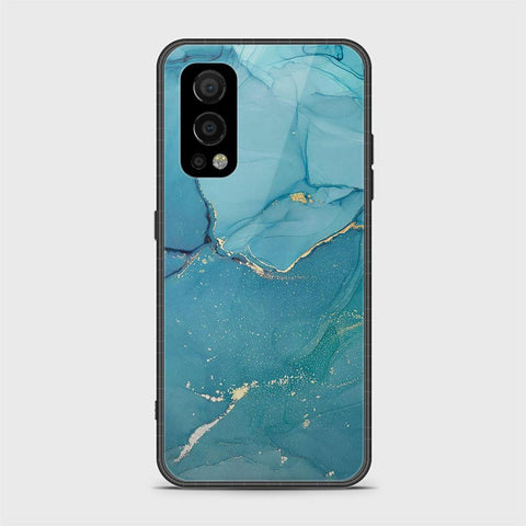 OnePlus Nord 2 Cover- Mystic Marble Series - HQ Ultra Shine Premium Infinity Glass Soft Silicon Borders Case (Fast Delivery)