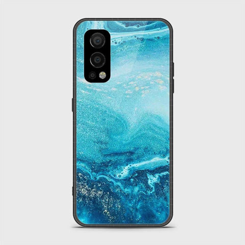 OnePlus Nord 2 Cover- Mystic Marble Series - HQ Ultra Shine Premium Infinity Glass Soft Silicon Borders Case (Fast Delivery)