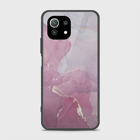 Xiaomi 11 Lite 5G NE Cover - Mystic Marble Series - HQ Ultra Shine Premium Infinity Glass Soft Silicon Borders Case