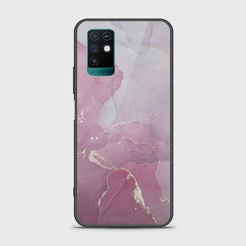 Infinix Note 10 Cover- Mystic Marble Series - HQ Ultra Shine Premium Infinity Glass Soft Silicon Borders Case (Fast Delivery)