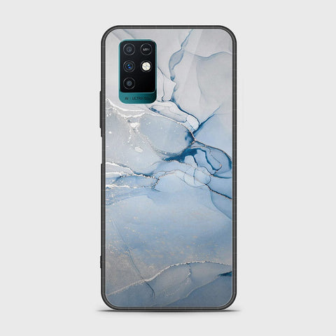 Infinix Note 10 Cover- Mystic Marble Series - HQ Ultra Shine Premium Infinity Glass Soft Silicon Borders Case (Fast Delivery)