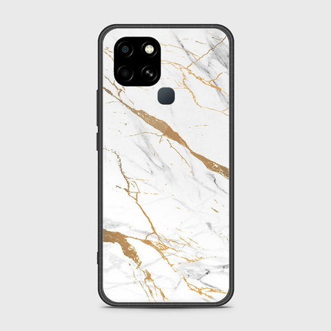 Infinix Smart 6 HD Cover- Mystic Marble Series - HQ Ultra Shine Premium Infinity Glass Soft Silicon Borders Case