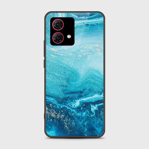 Motorola Moto G84 Cover - Mystic Marble Series - HQ Ultra Shine Premium Infinity Glass Soft Silicon Borders Case