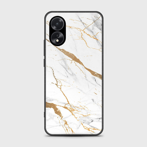 Oppo A38 Cover- Mystic Marble Series - HQ Ultra Shine Premium Infinity Glass Soft Silicon Borders Case