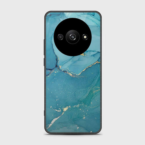 Xiaomi Redmi A3x Cover- Mystic Marble Series - HQ Ultra Shine Premium Infinity Glass Soft Silicon Borders Case