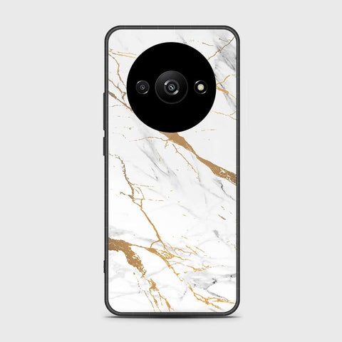 Xiaomi Redmi A3x Cover- Mystic Marble Series - HQ Ultra Shine Premium Infinity Glass Soft Silicon Borders Case