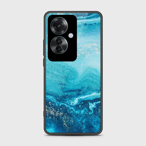 Oppo Reno 11F 5G Cover- Mystic Marble Series - HQ Ultra Shine Premium Infinity Glass Soft Silicon Borders Case