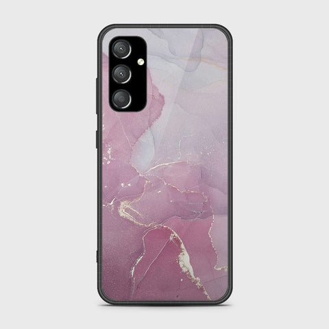 Samsung Galaxy A35 Cover- Mystic Marble Series - HQ Ultra Shine Premium Infinity Glass Soft Silicon Borders Case