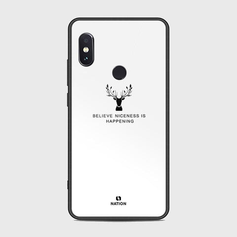 Xiaomi Redmi Note 5 AI Dual Camera Cover - Nice Series - HQ Ultra Shine Premium Infinity Glass Soft Silicon Borders Case