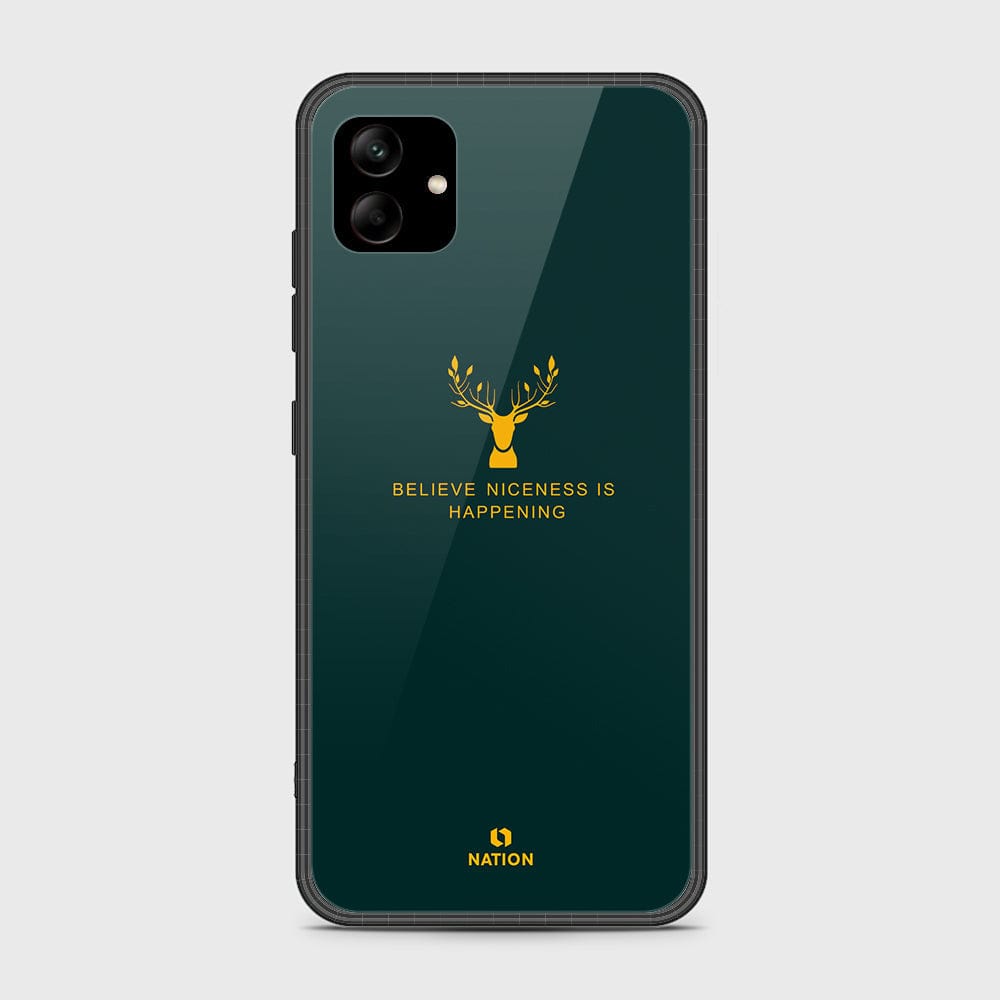Samsung Galaxy A04 Cover- Design 49 - Nice Series - HQ Ultra Shine Premium Infinity Glass Soft Silicon Borders Case (Fast Delivery)