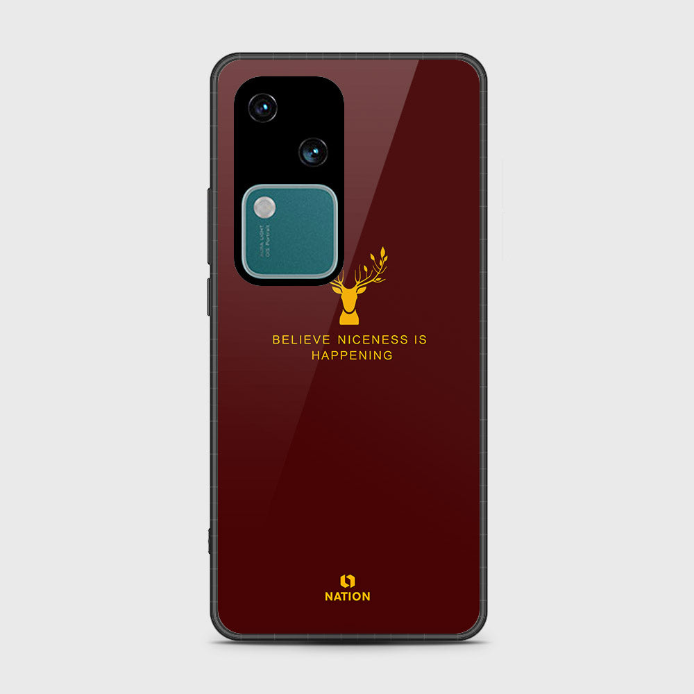 Vivo V30 Cover- Nice Series - HQ Premium Shine Durable Shatterproof Case (Fast Delivery)(FS)