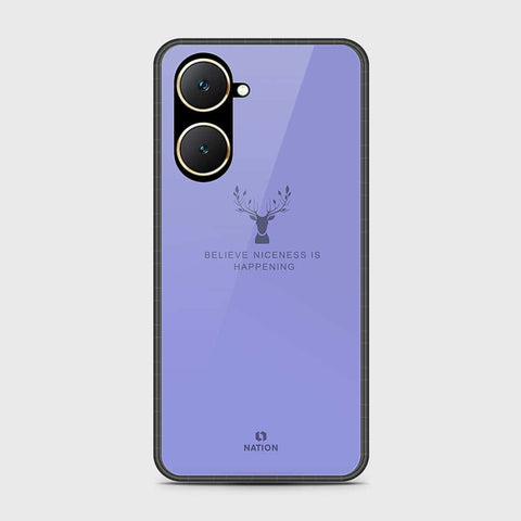 Vivo Y18 Cover- Nice Series - HQ Ultra Shine Premium Infinity Glass Soft Silicon Borders Case