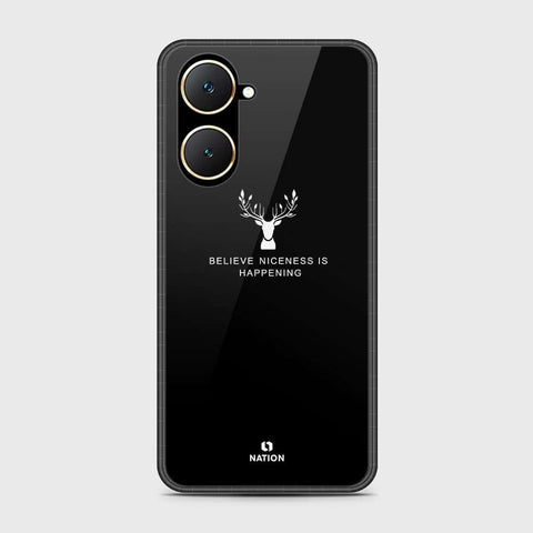 Vivo Y18 Cover- Nice Series - HQ Ultra Shine Premium Infinity Glass Soft Silicon Borders Case