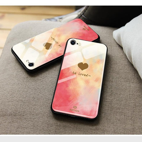 Oppo A18 Cover- Onation Heart Series - HQ Ultra Shine Premium Infinity Glass Soft Silicon Borders Case (Fast Delivery)