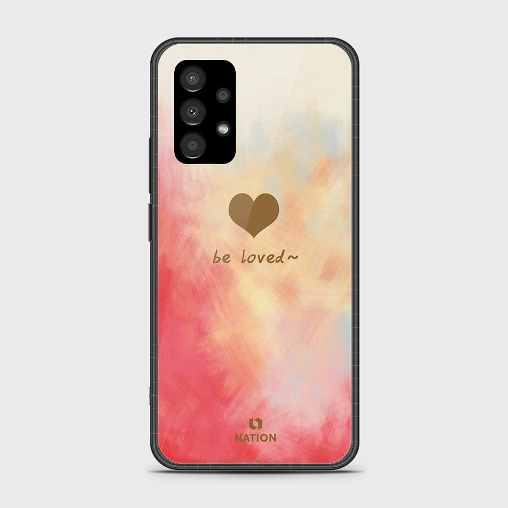 Samsung Galaxy A73 5G Cover- Onation Heart Series - D30 - HQ Ultra Shine Premium Infinity Glass Soft Silicon Borders Case ( Fast Delivery )