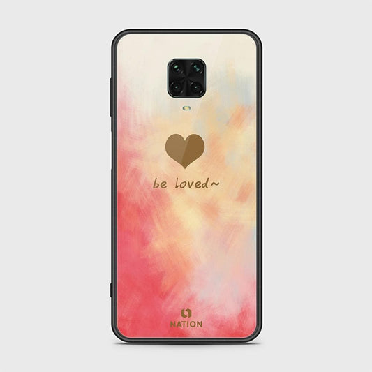 Xiaomi Redmi Note 9 Pro Cover - ONation Heart Series - D21 - HQ Ultra Shine Premium Infinity Glass Soft Silicon Borders Case ( Fast Delivery )