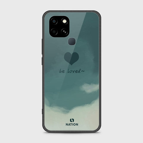 Infinix Smart 6 HD Cover- Onation Heart Series - HQ Ultra Shine Premium Infinity Glass Soft Silicon Borders Case