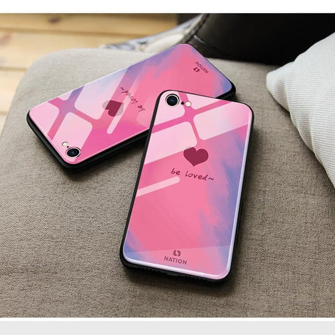 Realme 12 4G Cover- Onation Heart Series - HQ Ultra Shine Premium Infinity Glass Soft Silicon Borders Case