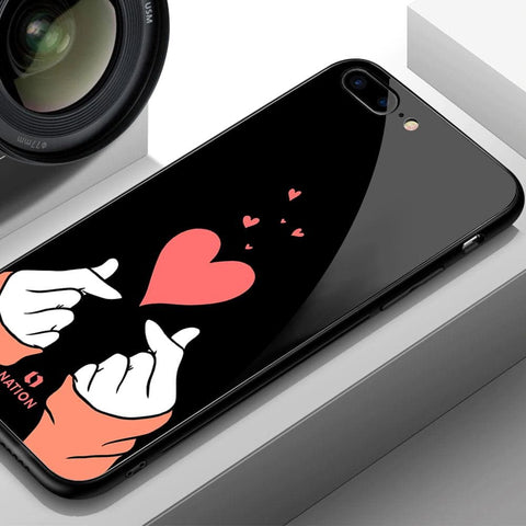 Xiaomi Redmi A3x Cover- Onation Heart Series - HQ Ultra Shine Premium Infinity Glass Soft Silicon Borders Case