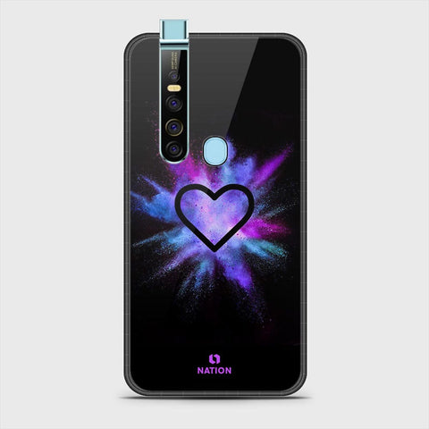 Tecno Camon 15 Pro Cover- Onation Heart Series - HQ Ultra Shine Premium Infinity Glass Soft Silicon Borders Case (Fast Delivery)