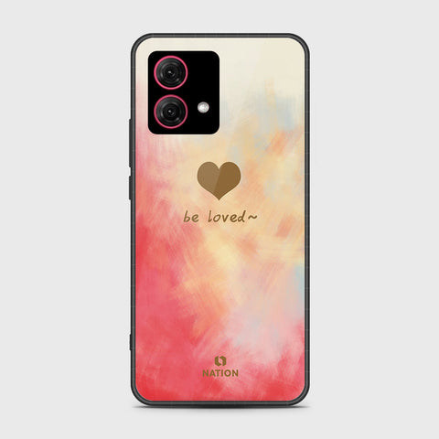 Motorola Moto G84 Cover - Onation Heart Series - HQ Ultra Shine Premium Infinity Glass Soft Silicon Borders Case