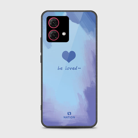 Motorola Moto G84 Cover - Onation Heart Series - HQ Ultra Shine Premium Infinity Glass Soft Silicon Borders Case