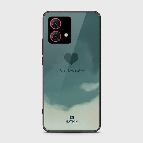 Motorola Moto G84 Cover - Onation Heart Series - HQ Ultra Shine Premium Infinity Glass Soft Silicon Borders Case