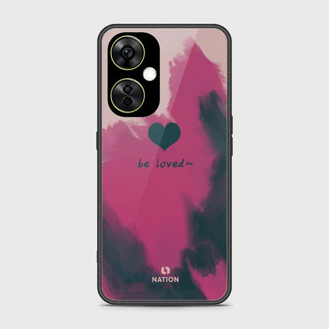 OnePlus Nord CE 3 Cover- Onation Heart Series - HQ Ultra Shine Premium Infinity Glass Soft Silicon Borders Case