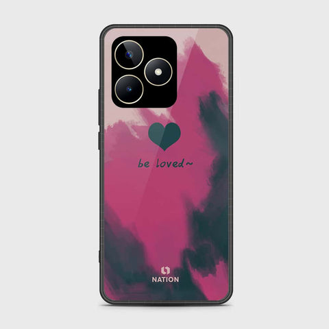 Realme Note 50 Cover- Onation Heart Series - HQ Ultra Shine Premium Infinity Glass Soft Silicon Borders Case