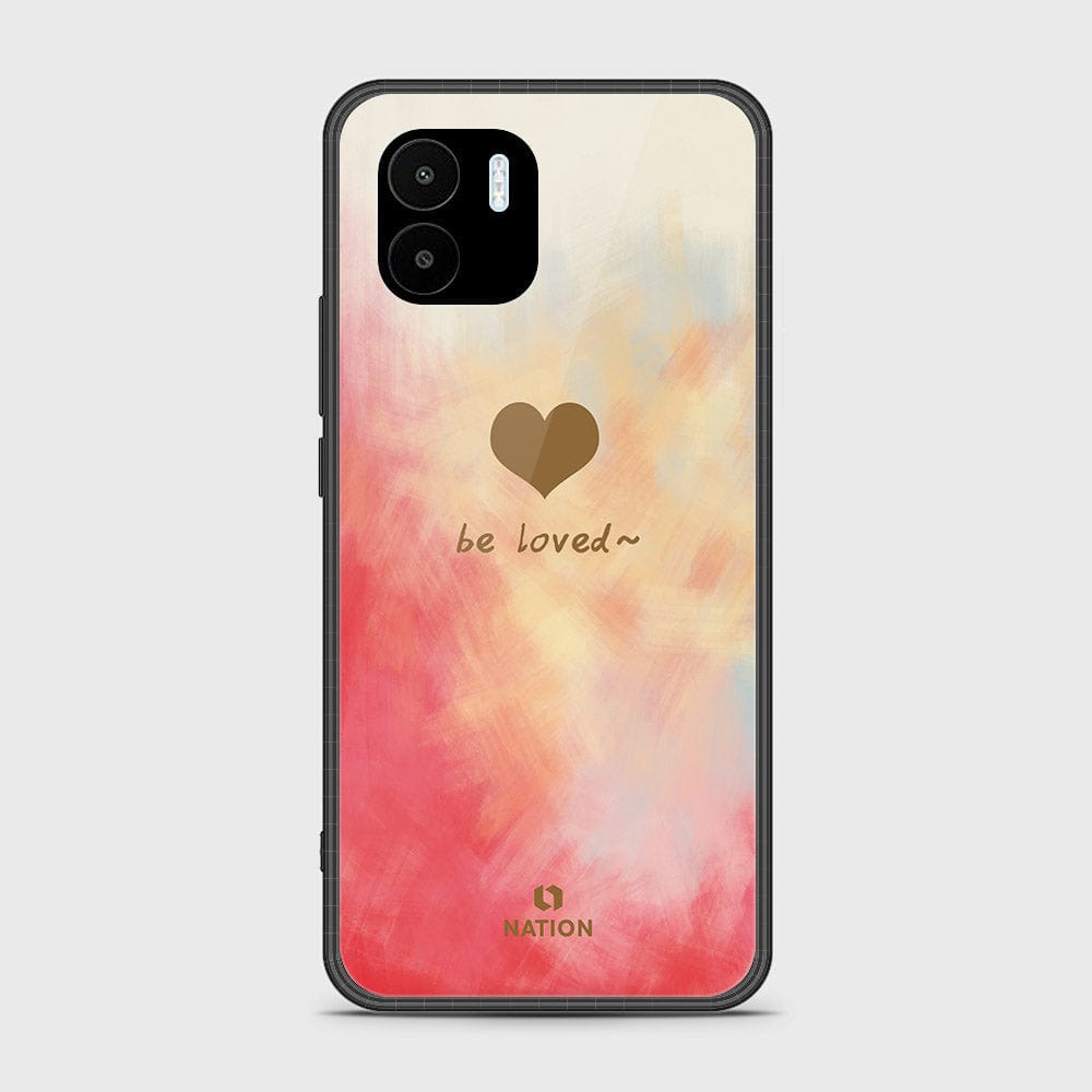 Xiaomi Poco C50 Cover - Onation Heart Series - HQ Ultra Shine Premium Infinity Glass Soft Silicon Borders Case