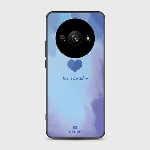 Xiaomi Redmi A3x Cover- Onation Heart Series - HQ Ultra Shine Premium Infinity Glass Soft Silicon Borders Case