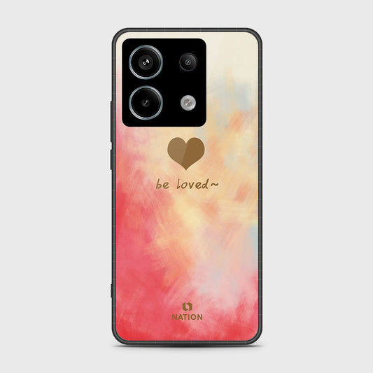 Xiaomi Poco M6 Pro 4G Cover- Onation Heart Series - HQ Ultra Shine Premium Infinity Glass Soft Silicon Borders Case