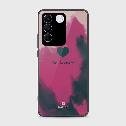 Vivo V27e Cover- Onation Heart Series - HQ Premium Shine Durable Shatterproof Case
