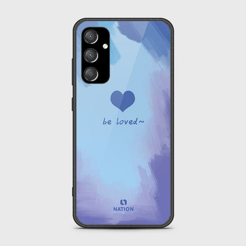 Samsung Galaxy A55 Cover- Onation Heart Series - HQ Ultra Shine Premium Infinity Glass Soft Silicon Borders Case