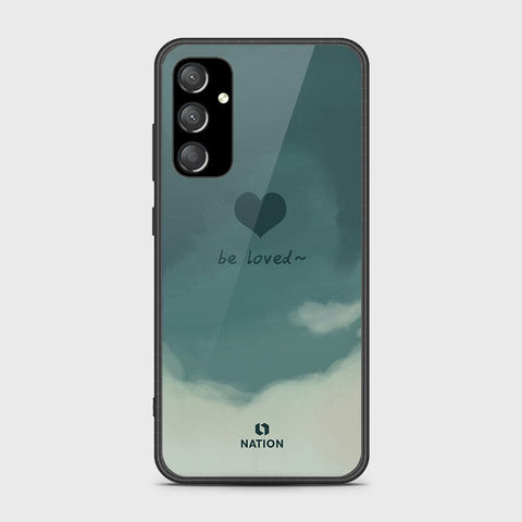 Samsung Galaxy A55 Cover- Onation Heart Series - HQ Ultra Shine Premium Infinity Glass Soft Silicon Borders Case