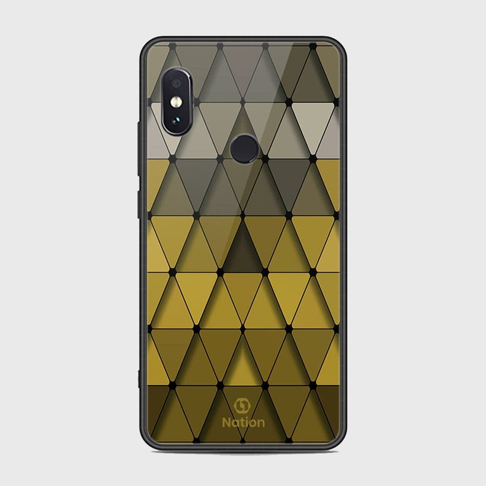 Xiaomi Redmi Note 5 AI Dual Camera Cover - Onation Pyramid Series - HQ Ultra Shine Premium Infinity Glass Soft Silicon Borders Case